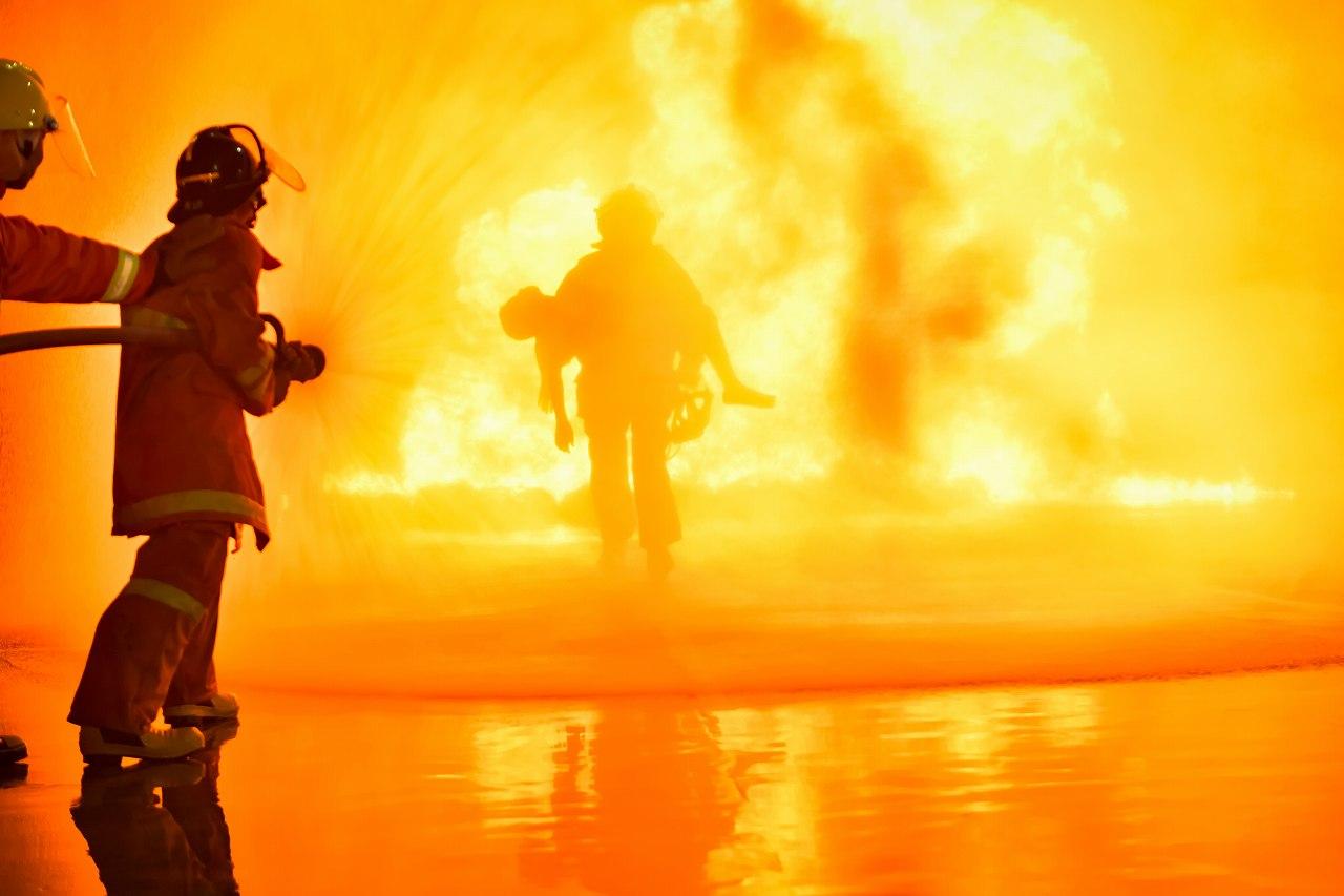 blurs-silhouettes-firefighters-extinguishing-fires-helping-victims